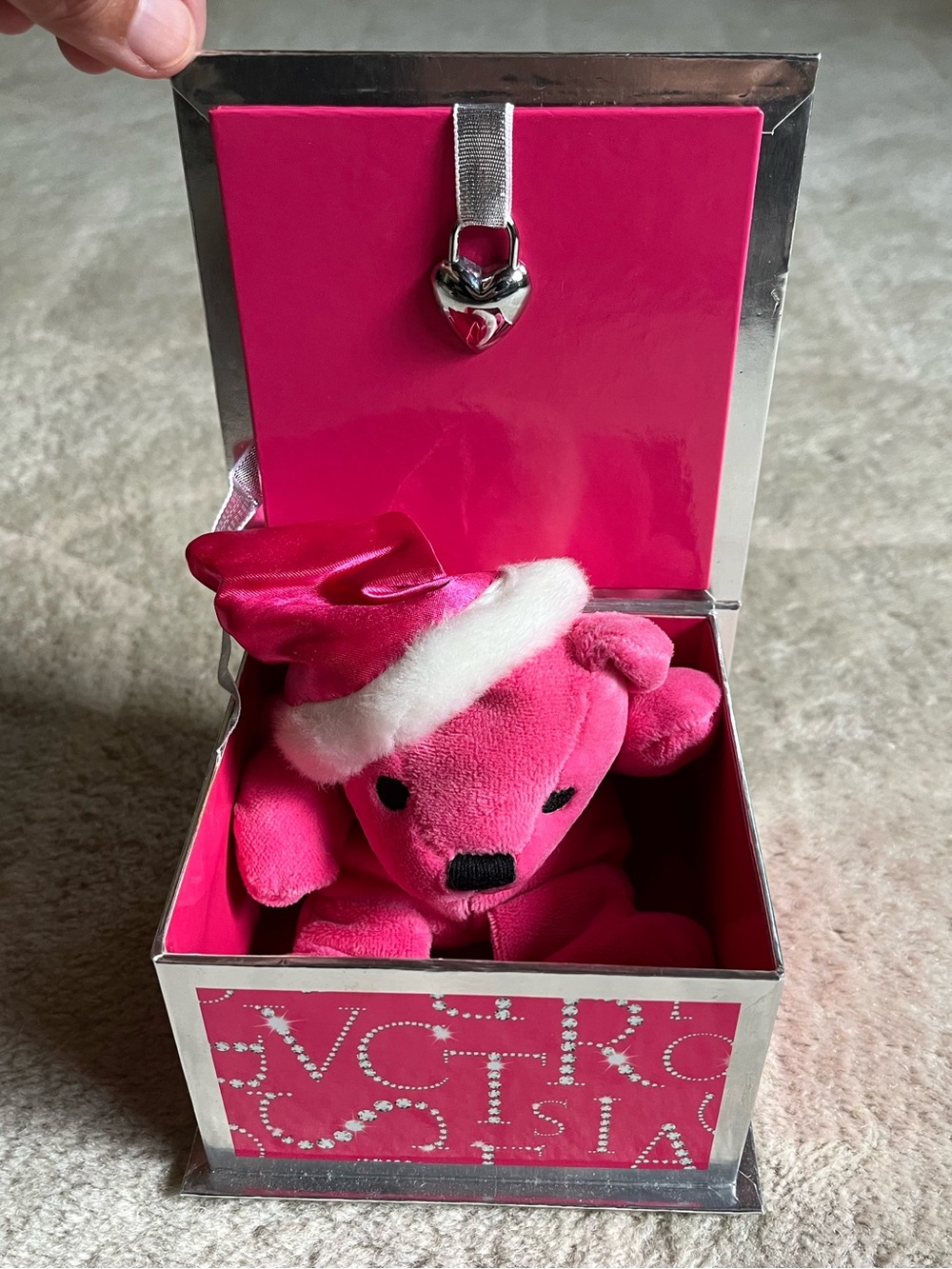 Vintage Victoria’s Secret Holiday Bear In a Box